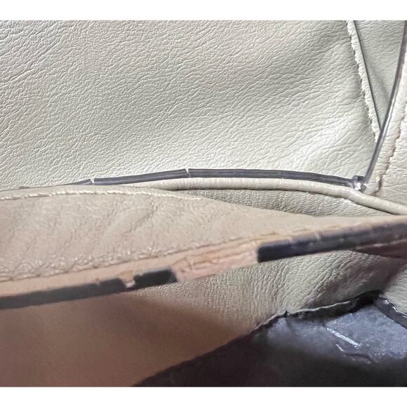 Simply Vera Wang Oakland Leather And Suede Shoulder Crossbody Bag Tote Satchel - Picture 16 of 16